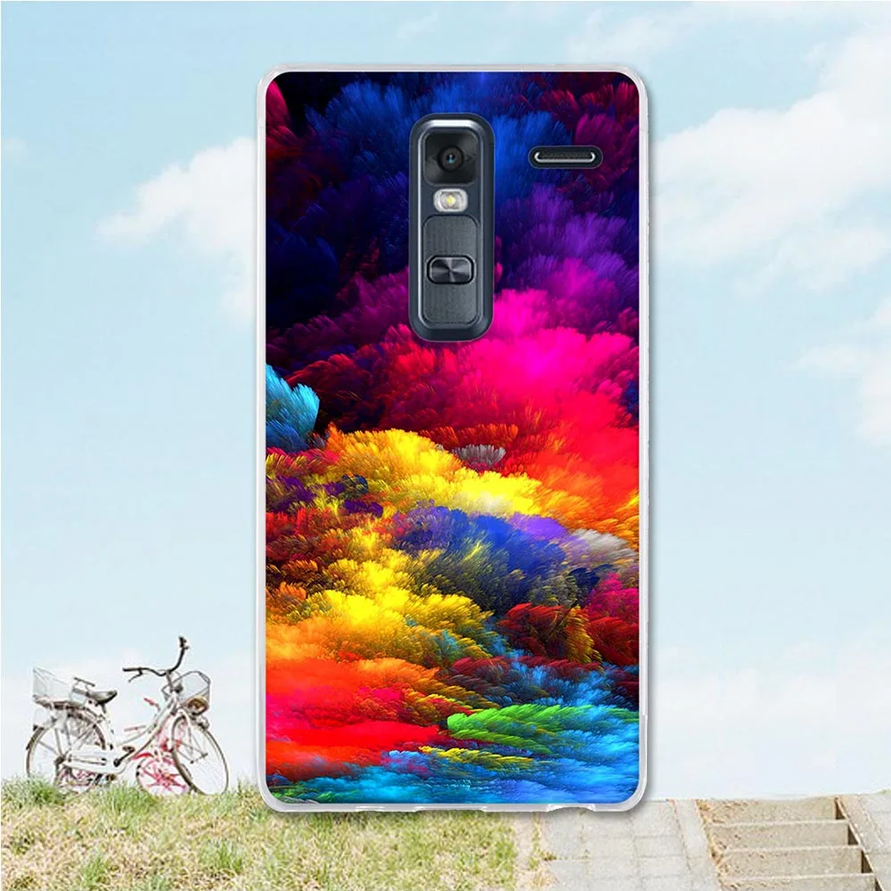 Роскошный силиконовый чехол из ТПУ для LG Class H650E LTE H650 с мультяшным рисунком