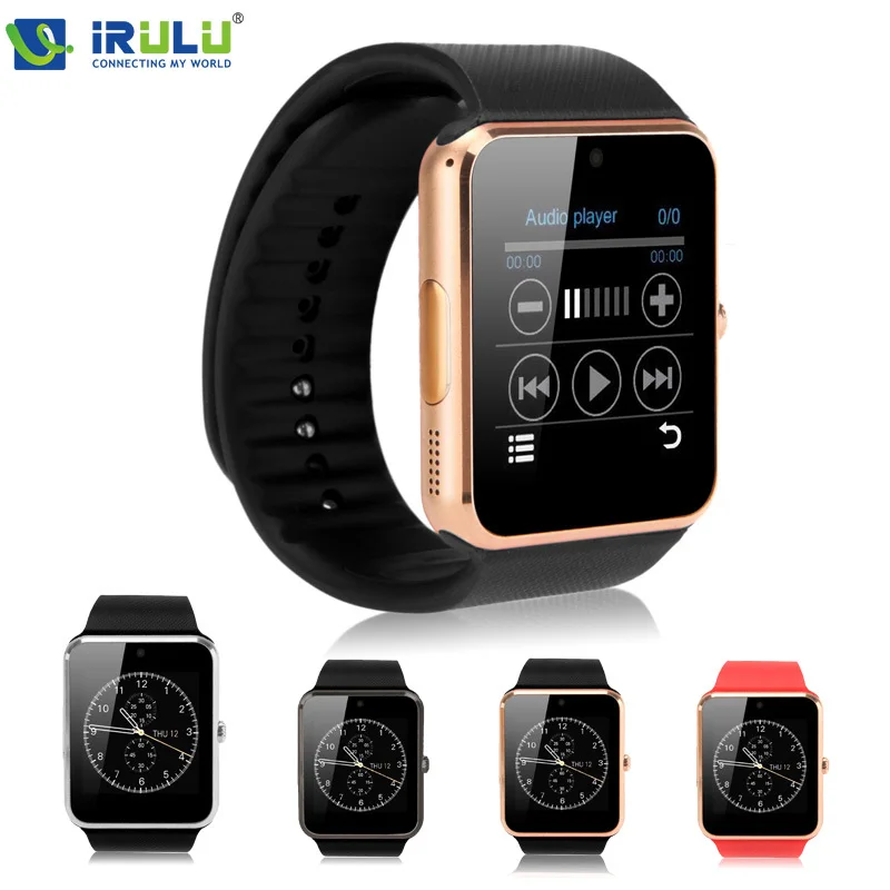 IRULU GT08 Сенсорный экран Bluetooth SmartWatch для iPhone 4/4S/5/5S/6 samsung S5/Примечание xiaomi htc