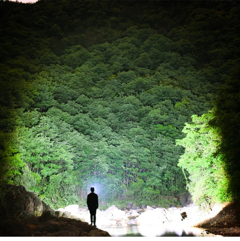 Супер яркий светодиодный фонарик масштабируемый XHP50/V6 мощный Flashligt