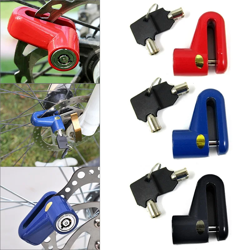 Дисковый велосипедный замок мощный ротор для велосипеда мотоцикла