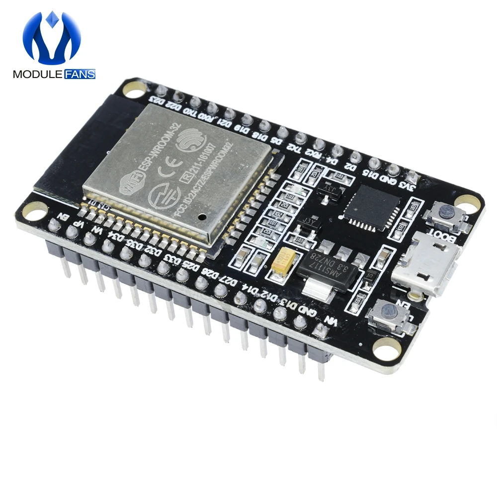 ESP32 CP2102 ESP32S ESP 32S беспроводной WiFi Bluetooth макетная плата Micro USB двухъядерный усилитель