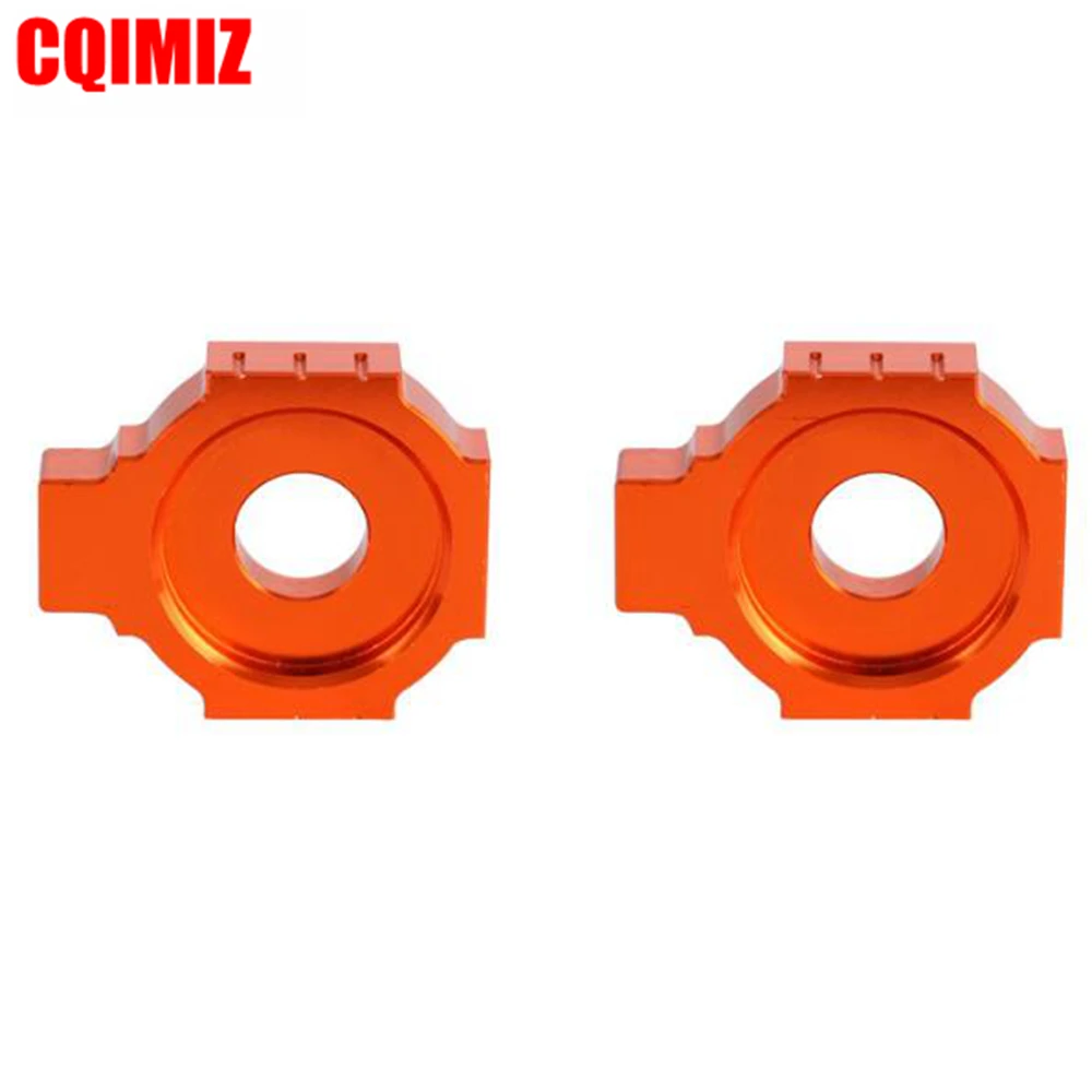 1 пара CNC мотоцикл Задняя Ось шпинделя цепь регулировочные блоки для KTM DUKE 125 200 390 |