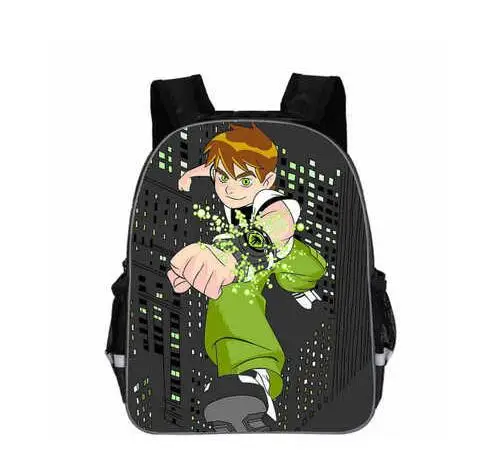 as picture Новые рюкзаки Ben 10 для мальчиков-подростков, мультяшный рюкзак для детей, рюкзаки для книг Mochila - Цвет: as picture