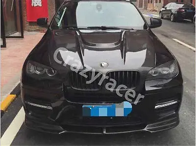 Накладка на переднюю фару из углеродного волокна для BMW E71 X6 07-13 | Автомобили и