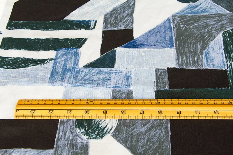 Half-Meter Japanese Keshiki asa no yama Lightweight Cotton Fabric For Garment Sewing C | Дом и сад