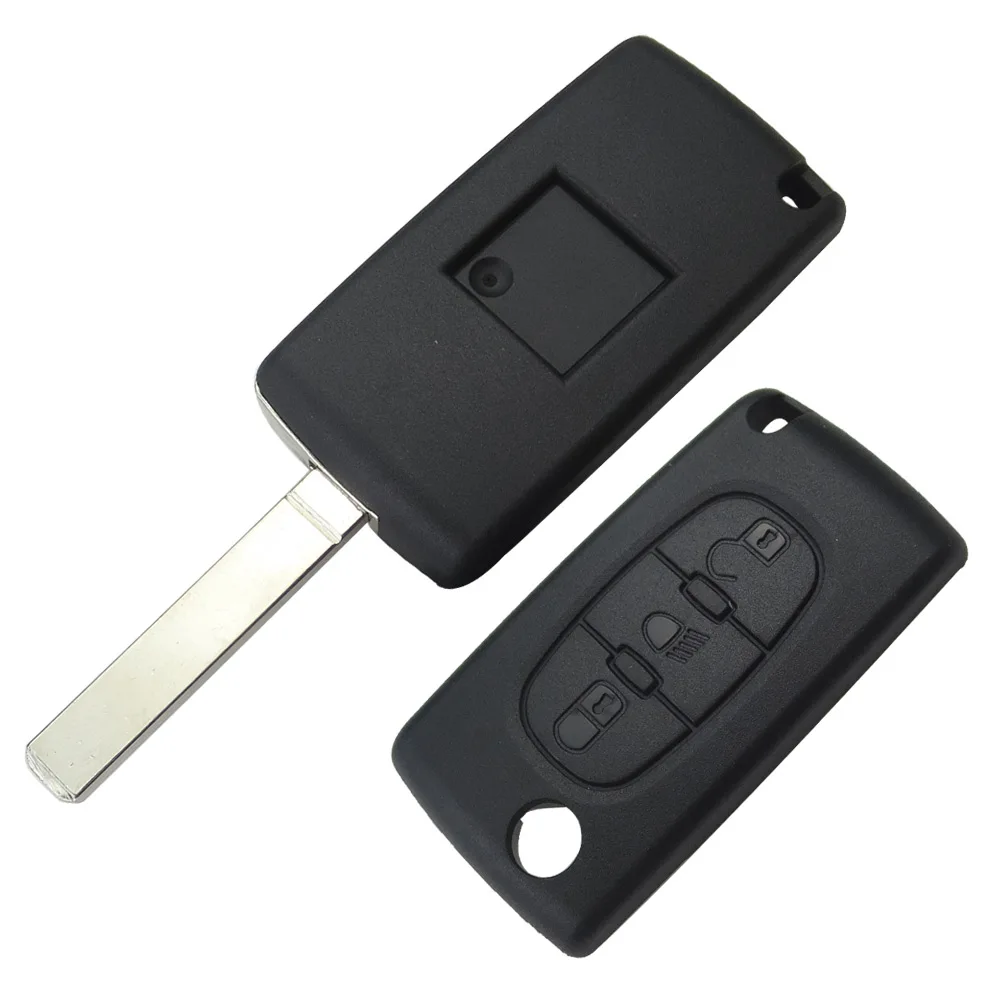 Чехол для автомобильного ключа раскладушки OkeyTech Citroen 307 C4 C3 C5 Xsara Picasso Berlingo C8|case