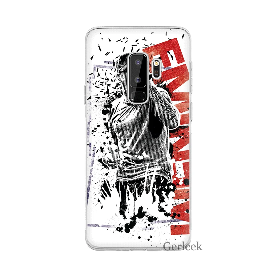 Чехол для телефона Desxz Samsung Galaxy M10 M20 M30 A7 A9 A10 A30 A40 A50 A70 Rapero Eminem|Чехлы-накладки| |