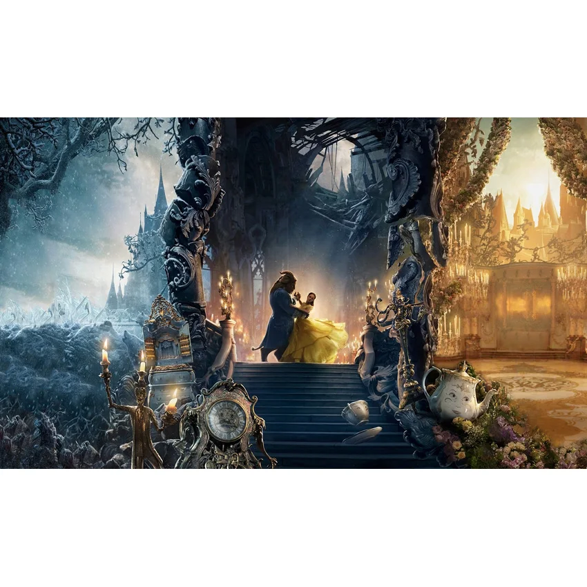MEHOPHOTO фотофоны beauty Beast Hall Night Candles сценические вечерние фотофоны виниловые S-2706