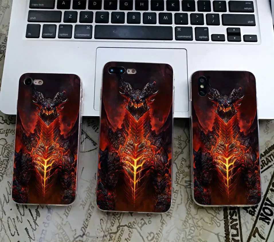 Minason World Of Warcrafts чехол Wows Horde Alliance для iPhone X 5 S 5S XR XS Max SE 6 6S 7 8 Plus Мягкий силиконовый чехол для телефона s