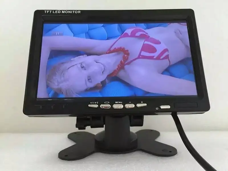 7 дюймовый цветной TFT монитор для камеры видеонаблюдения|cctv monitor|cctv camera monitor7 inch cctv