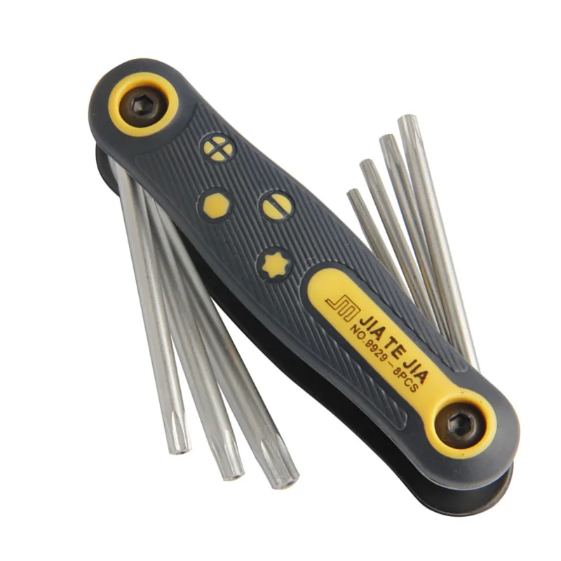 Набор отверток из хромированного ванадиевого сплава складные