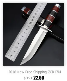 Новинка 7CR17MOV стальной открытый фиксированный тактический охотничий нож для кемпинга выживания военные Прямые Ножи EDC инструменты