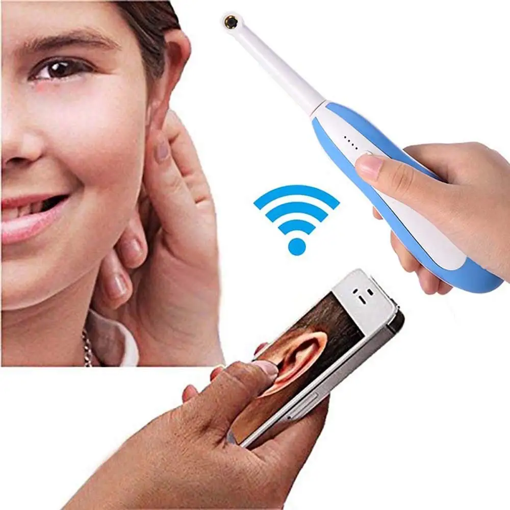 Беспроводной Wi Fi интраоральный эндоскоп Камера HD инспекционная Мини Гибкий