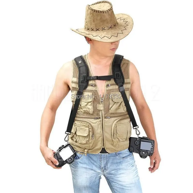 Высококачественный новый черный профессиональный Быстрый ремешок для камеры с