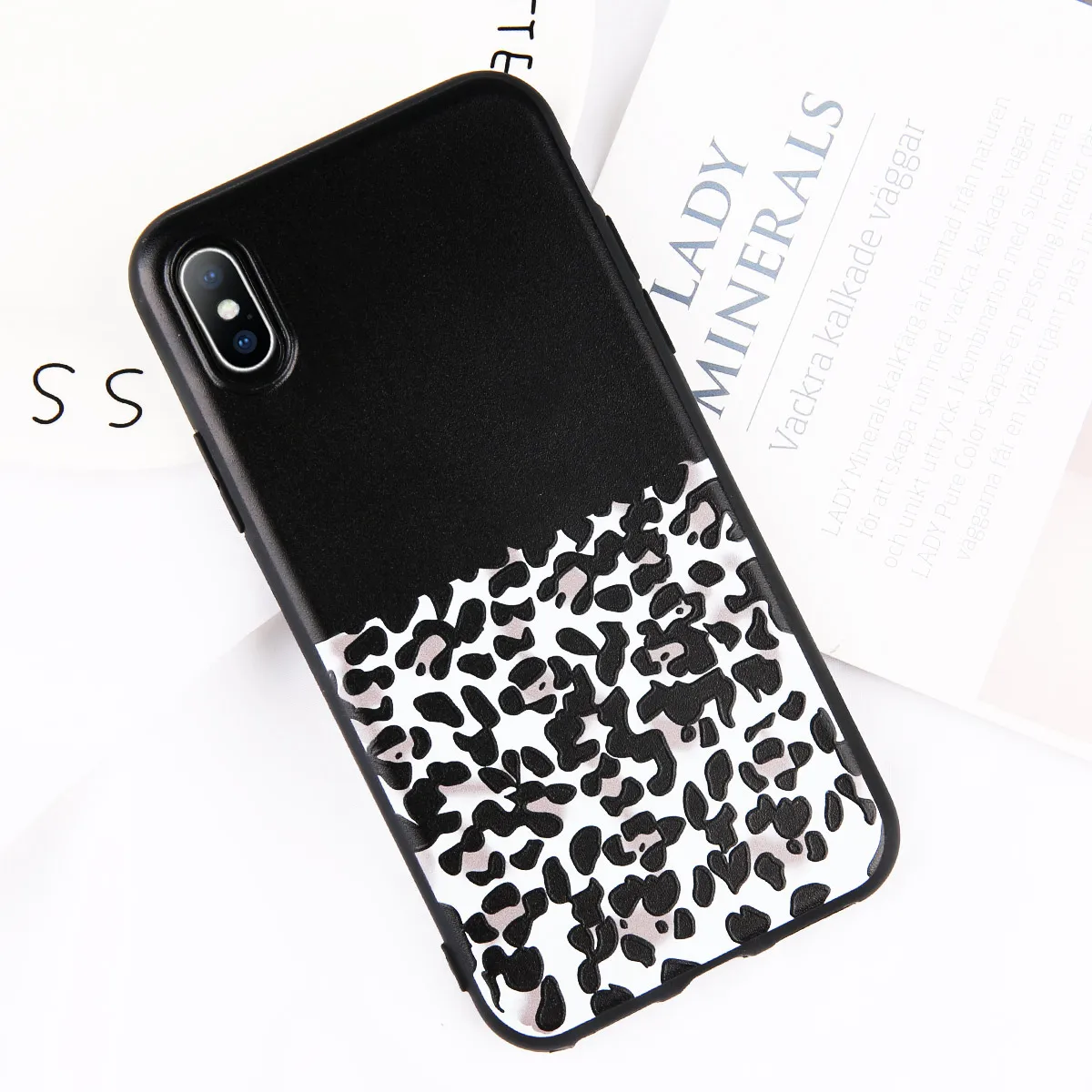 T83439 Мягкий силиконовый чехол Lovebay для Iphone XS Max XR X 8 7 6 6S Plus модные чехлы с леопардовым принтом для Iphone 7plus - Цвет: T83439