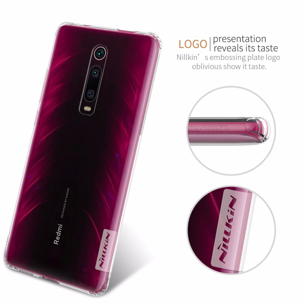 Чехол для xiaomi mi 9 T глобальная версия чехол xiaomi mi 9 T pro NILLKIN природа ТПУ, прозрачный мягкий чехол