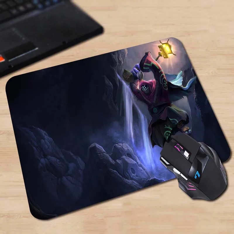 DIY дизайнерские коврики для мыши Прочные мягкие резиновые в лесной Лиге Легенд