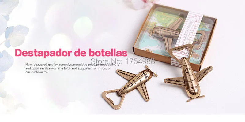 Открывалка для бутылок с авиаторским самолетом открывалка надписью Let the Adventure Begin