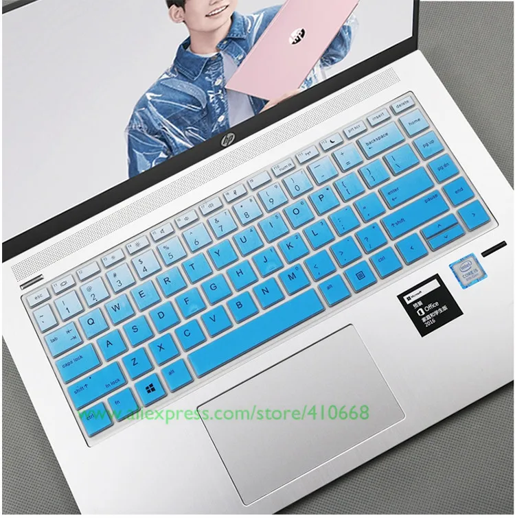 Для hp Probook 440 G5 66 245 246 G6 840 820 G3 450 G4 EliteBook 1040 G3 14 дюймов Чехол для клавиатуры ноутбука протектор Кожаный силикон