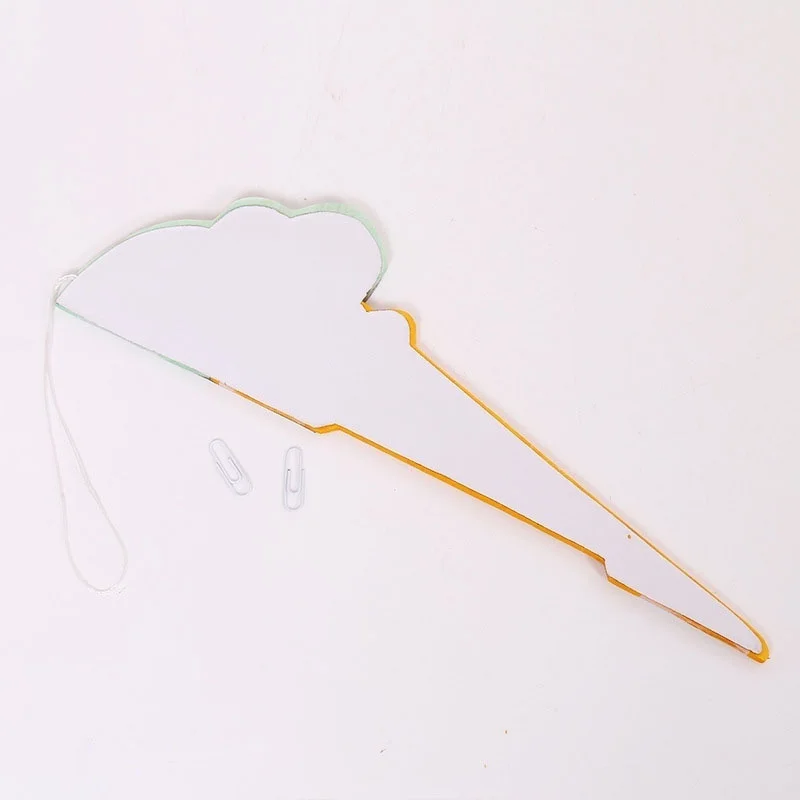 3 шт. мороженое Форма ткани Бумага подвесные шары диаметром фонари акриловыми