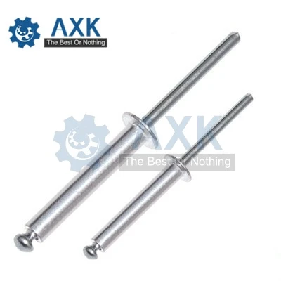 30 шт. 20 штук M4* 8/M4*10/M4*13/M4*16/M4*20/M4*25 M5* 8/10/13/16/20 для художественного оформления ногтей, алюминиевые слепые заклепки вытяжная заклепка