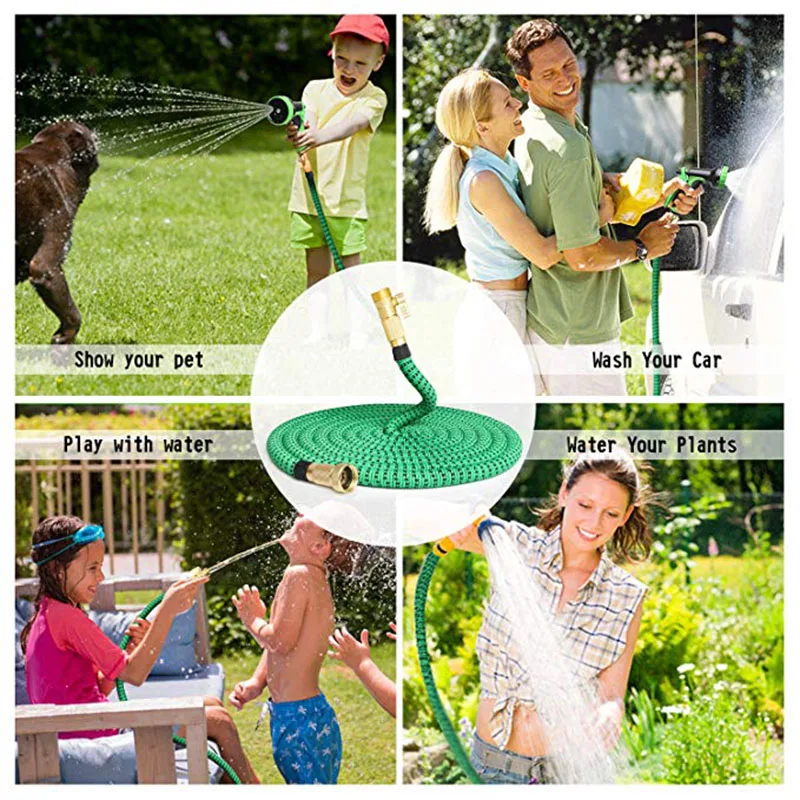 Садовый шланг расширяемый бонсай садовый водный сад горшечный волшебный