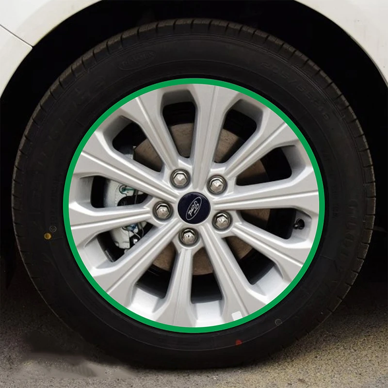 15 дюймов мотоцикл автомобиля стикер ободная лента светоотражающая