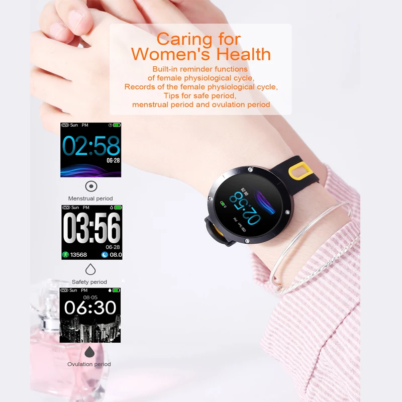 DM58 плюс модные часы Smart Watch ремешок ремни сердечного ритма крови Давление смарт