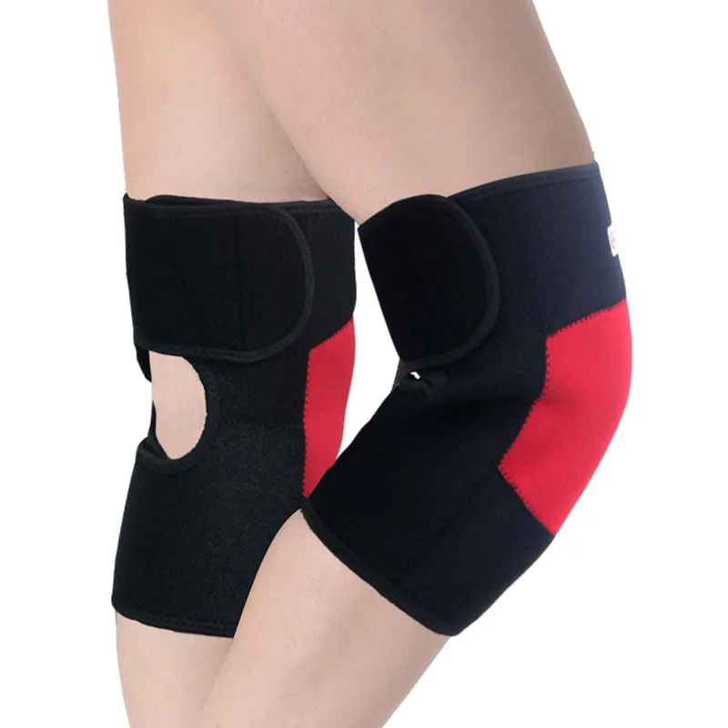 Поддержка колена Профессиональный защитный спортивный наколенник дышащий