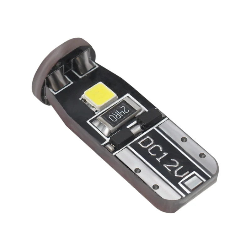 

10PCS T10 CANBUS ERROR FREE Wedge Light Bulb 3 SMD 3030 LED W5W 2825 192 Car Clearance Light Auto Marker Lamp Reading Dome Bulbs
