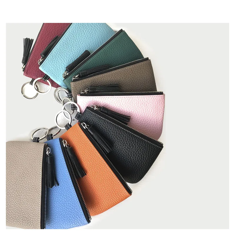 SIKU women's leather coin purses holders fashion wallet case mini card holder hot sales | Багаж и сумки
