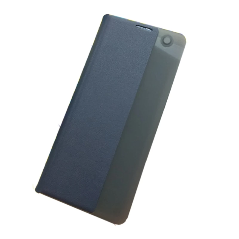 Elephone кожаный чехол для Elephone U Pro/Elephone U высококачественный чехол из искусственной кожи - Цвет: Blue Leather Case