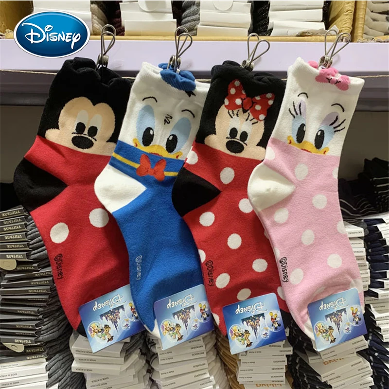 

Disney Mickey Minnie Donald Cute Cartoon Cotton Socks Boys Girls Socks