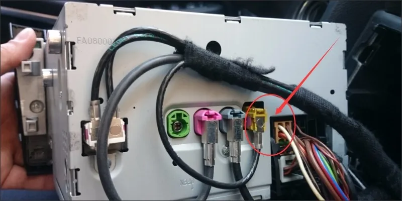 Видео Вход RCA адаптер провода для Mercedes Benz E Class W212 2010~ задняя Камера переключатель соединительный кабель с разъемом кабеля