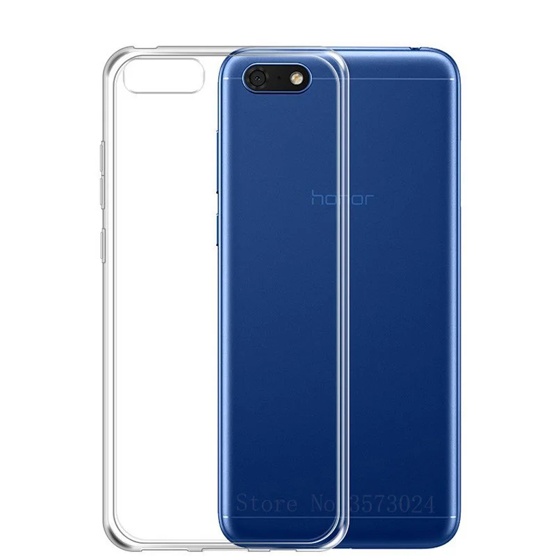 Для Huawei Honor 7A Мягкий чехол из ТПУ на y5 2018 Dua L22 тонкий прозрачный Капа 5 45