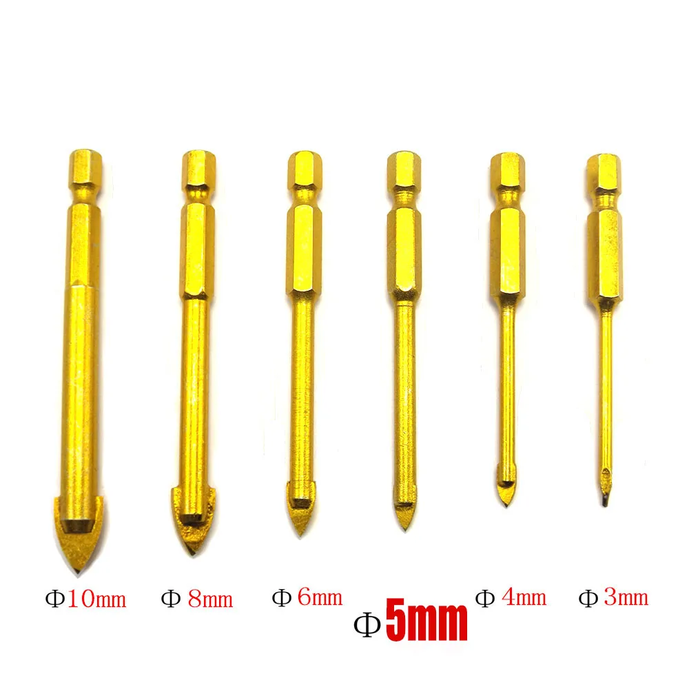 HOEN 1 шт. 5 мм 1/4 &quotшестигранный хвостовик Diy Миниатюрные электроинструменты с