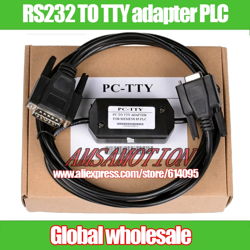 Кабель для программирования RS232/TTY PLC 1 шт. S5 PC-TTY pc tty 6ES5734-1BD20 | Электронные