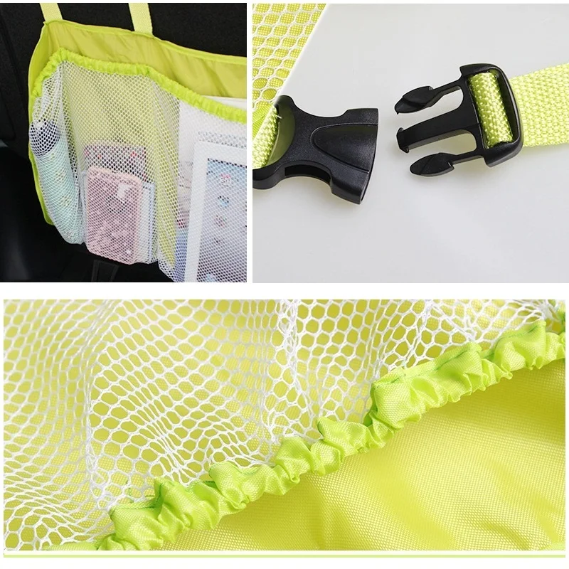 Укладывающаяся автомобильная сумка для хранения на спинку сиденья органайзер