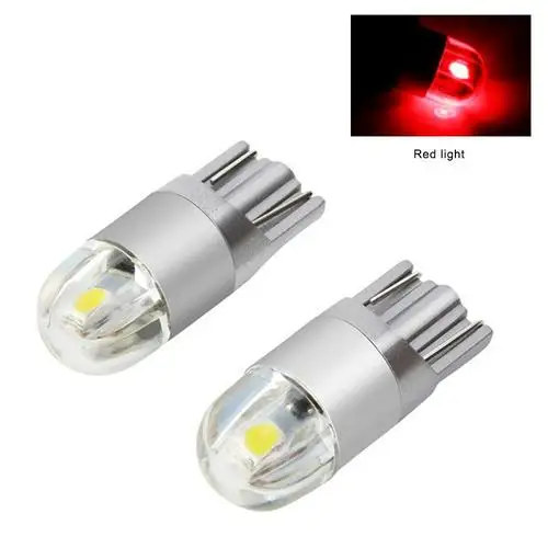 C 1 шт. ультра яркий T10 3030 2SMD Автомобильный светодиодный декоративный светильник 12В декодирование габаритный Светильник Ширина дневной ходовой светильник лампа для парковки - Испускаемый цвет: C