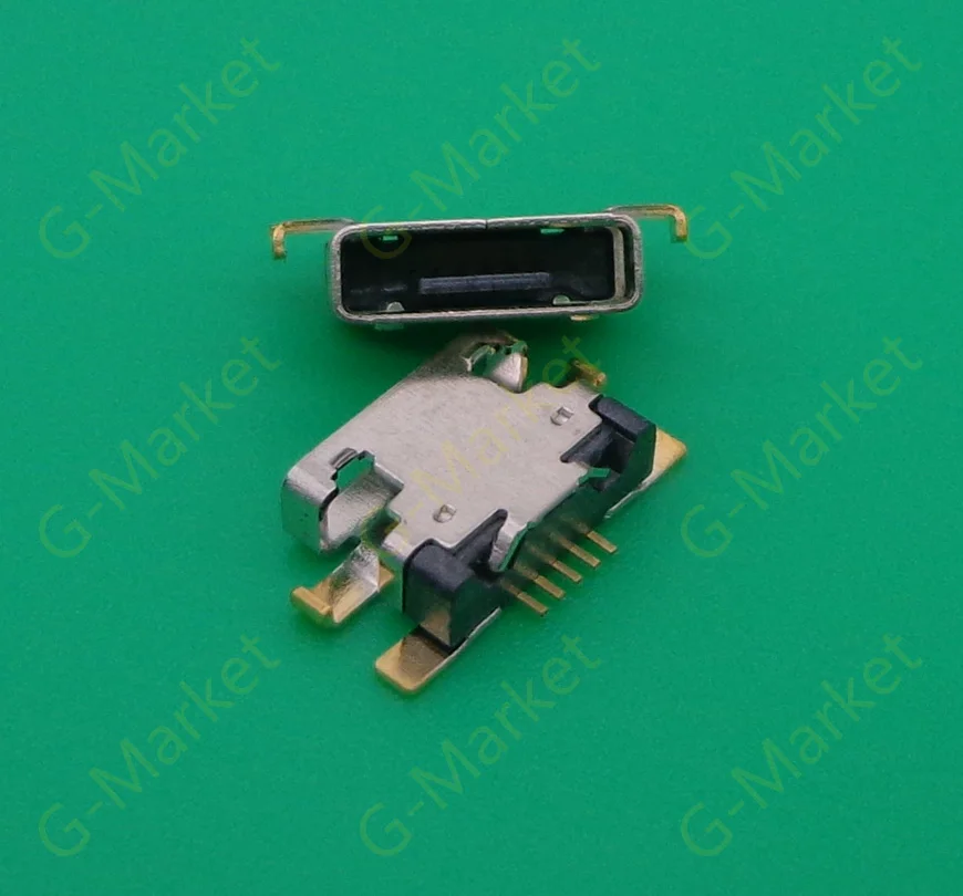 10x мини микро USB разъем 5 контактов зарядный порт штекер для Samsung HTC Lenovo Zte huawei...