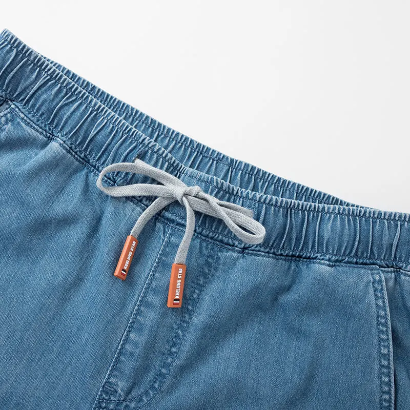 Джинсы SEMIR мужские с закрытым ртом Хлопковые Штаны для бега брюки девятью точками