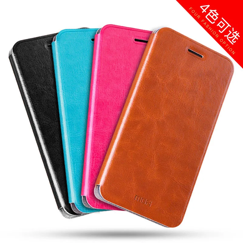 Чехол Mofi для Xiaomi Redmi Note 4/Redmi Note 4 pro, высококачественный Роскошный кожаный чехол-книжка с подставкой, Стильный чехол-книжка