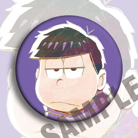 Значок аниме 58 мм значок Osomatsu san Jyushimatsu Matsuno брошь акриловая декоративная