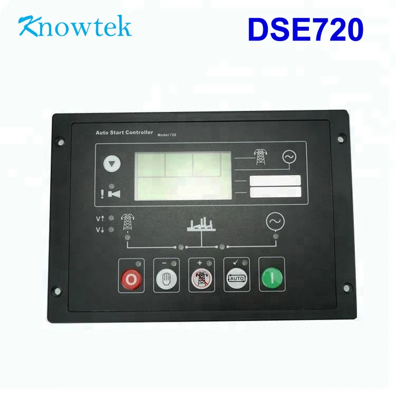 DSE720 автоматический контроллер для замены оригинального генератора двигателя, защищающий панель управления генераторной установкой, запчасти, Электронная монтажная плата