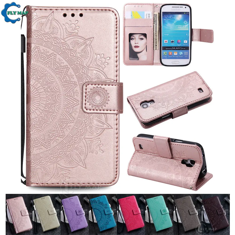 Флип-чехол для Samsung S4 mini S 4 S4mini Duos кожаный чехол телефона Galaxy GT-i9190 GT-i9192 S890L Capa |