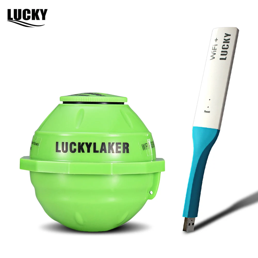 LUCKYLAKER FF916 WiFi беспроводной рыболокатор подводный эхолот приложение лучший более
