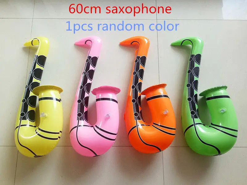 1 pcs random color 6 видов ПВХ надувной инструмент игрушки для детей Карнавальные вечерние музыкальные группы ролевые игры они играют аксессуары для детей - Цвет: 1 pcs random color