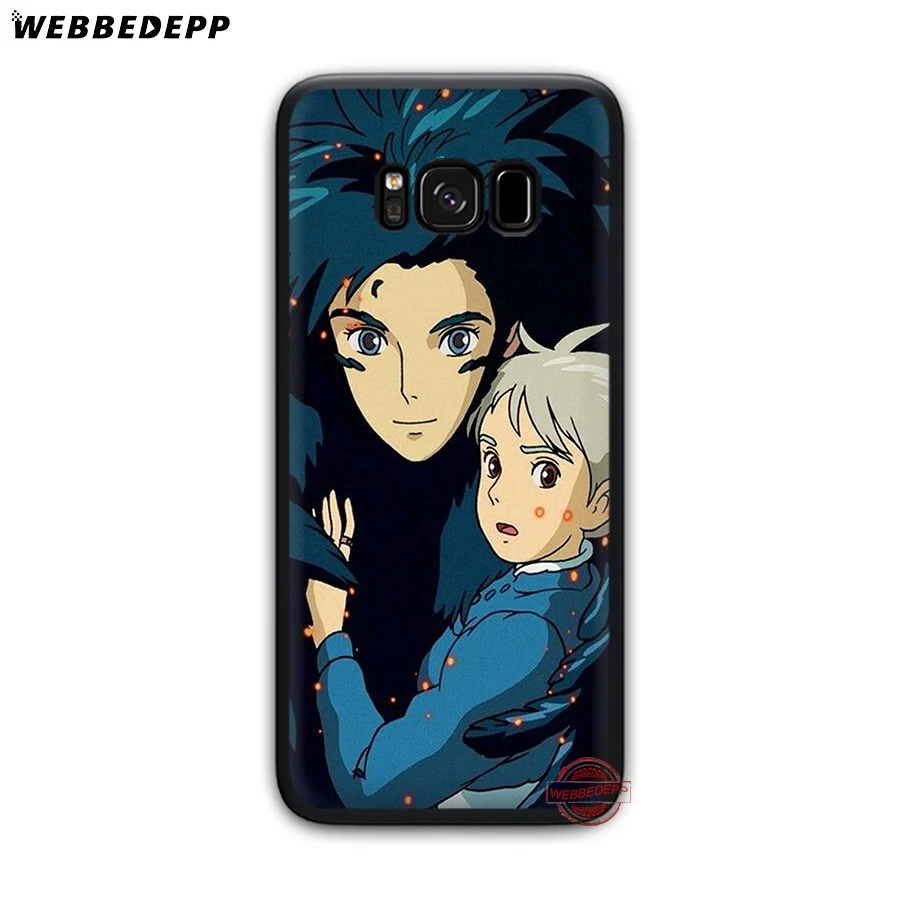 Мягкий ТПУ чехол WEBBEDEPP Howl's Howls Moving Castle для Samsung A3 A5 A6 A7 A8 A9 S6 S7 Edge S8 S9 S10e J6 Note 8 9 10 Plus