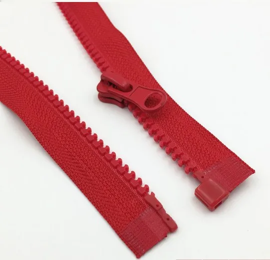 red 60/70/80/200/400 см Длинные застежки-молнии смолаы набор «сделай сам» для прошитая вручную сумки аксессуары для одежды на спальный мешок Палатка с открытым концом молнии P049 - Цвет: red