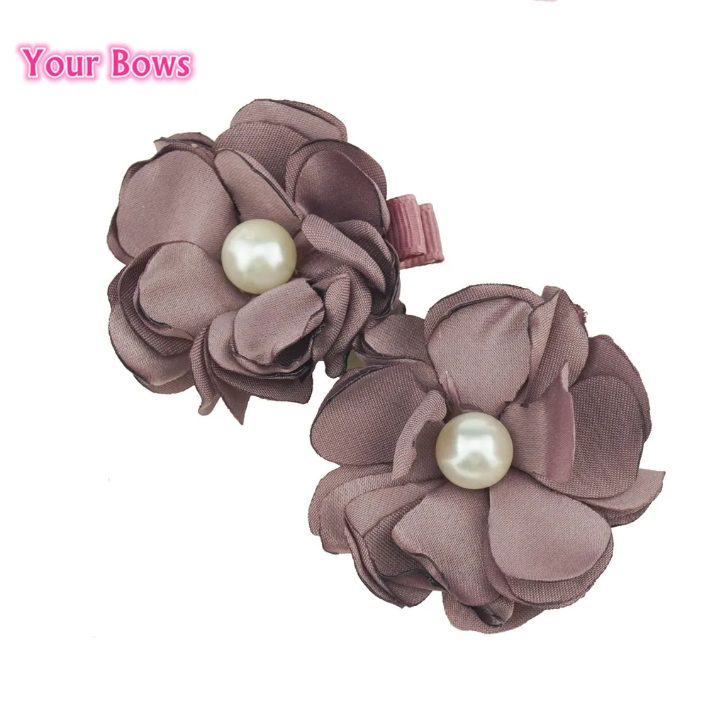 2 шт. заколки для волос с жемчужинами и цветами|women hair accessories|hair accessoriesflower clip |